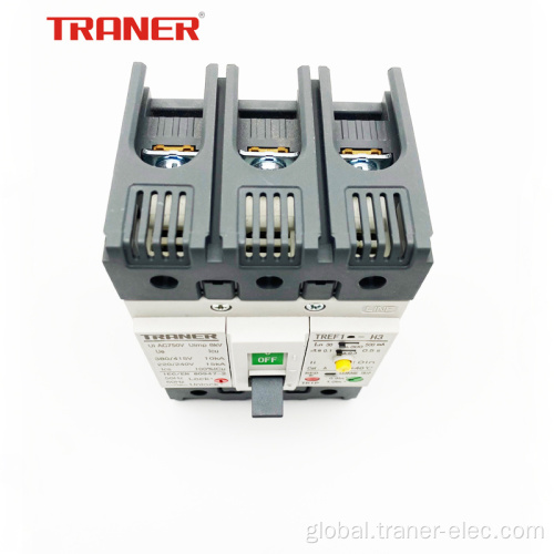 Moulded Case Circuit Breaker 3 Poles 63A 3 POLES 10kA Thermal Adjustable ELCB Factory